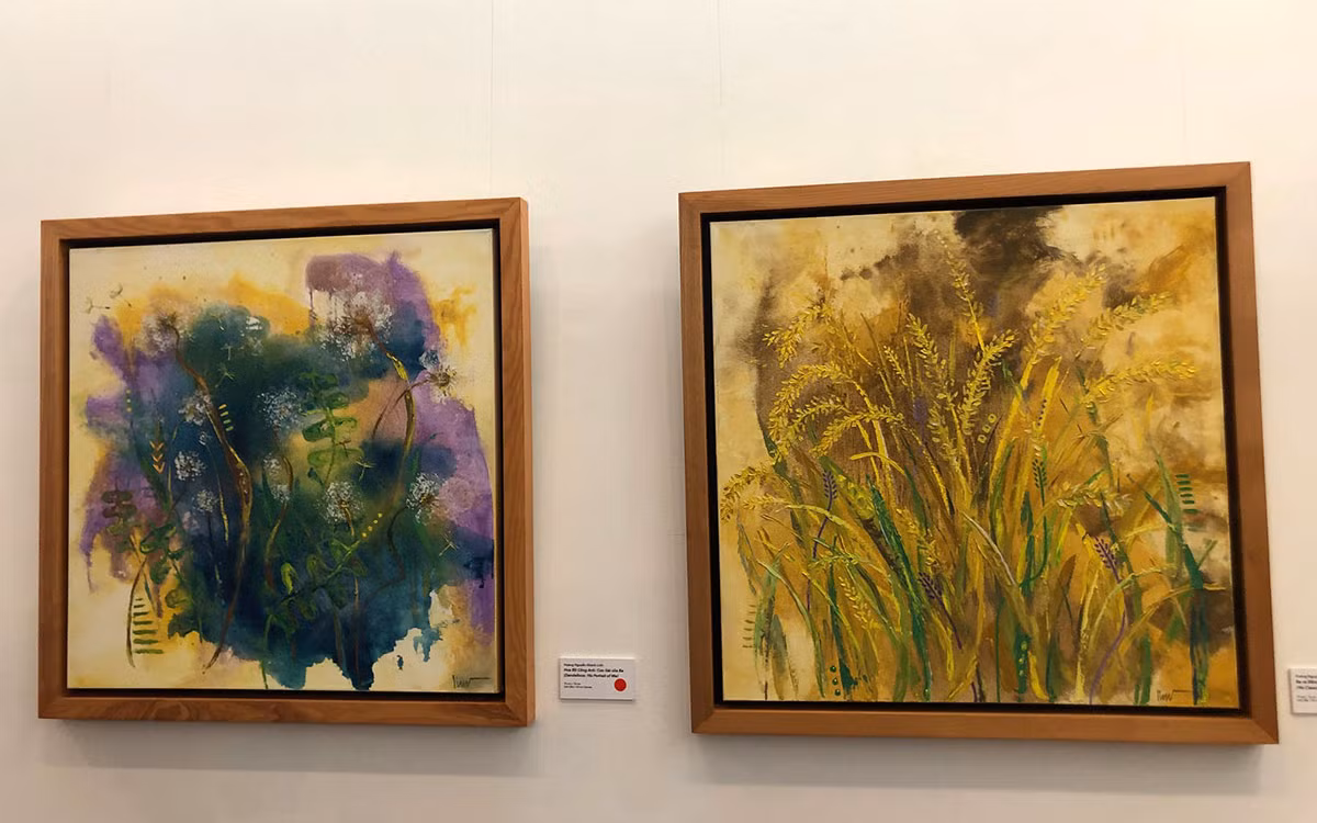 Tranh của Hoàng Nguyễn Khánh Linh.