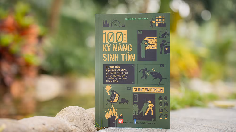 Bộ sách “100 kỹ năng sinh tồn”.