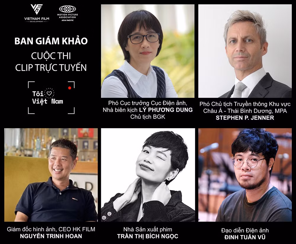 Ban giám khảo cuộc thi.