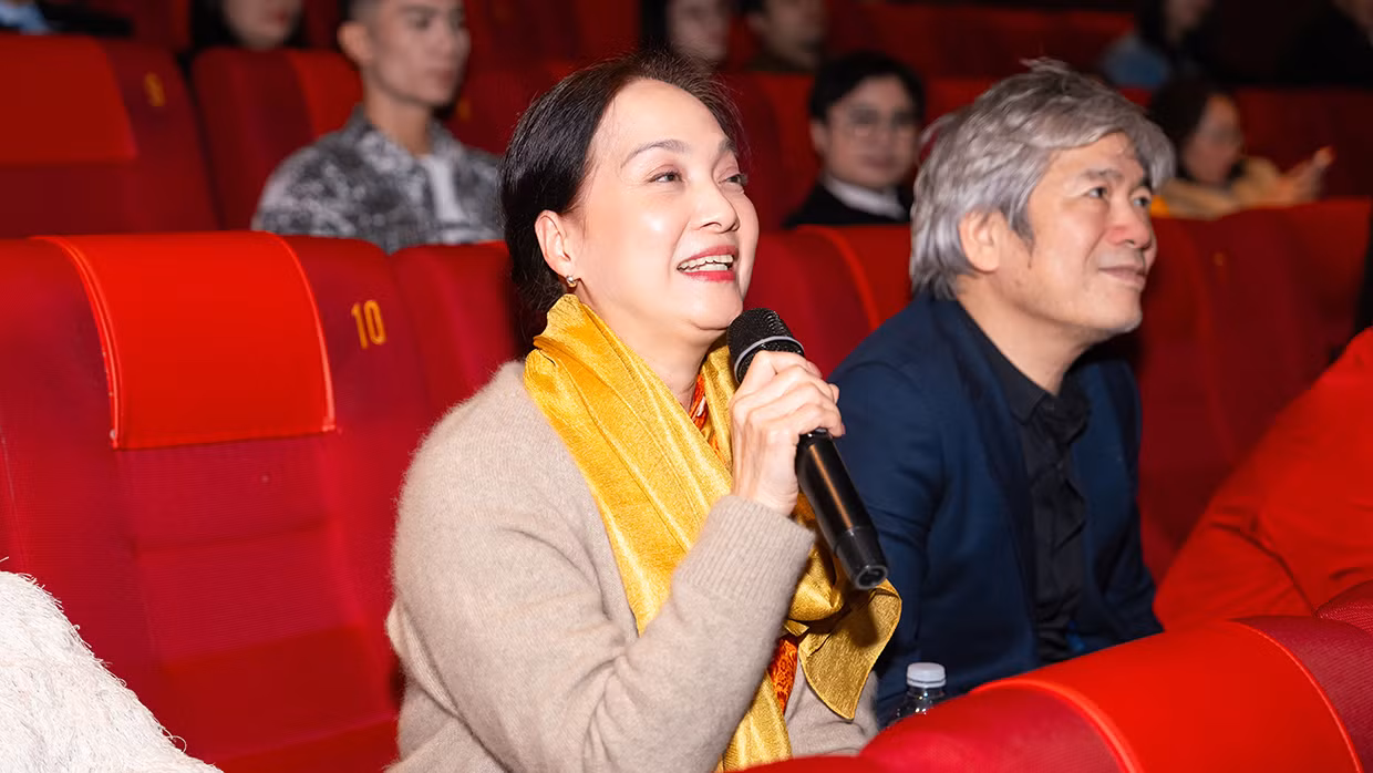 NSND đánh giá cao bộ ba diễn viên trẻ và mới của Trấn Thành là Quốc Anh, Kỳ Duyên và Tiểu Vy.
