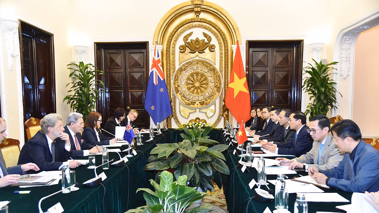 Hội nghị Bộ trưởng Ngoại giao Việt Nam - New Zealand lần thứ 2. Hội nghị Bộ trưởng Ngoại giao Việt Nam - New Zealand lần thứ 2.