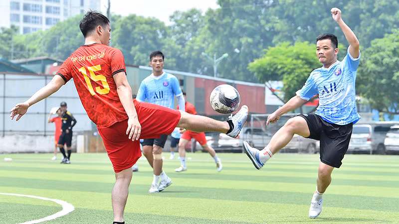Tại trận chung kết hạng thi đấu Serie A, các cầu thủ đội bóng Tạp chí Cộng sản thắng đội bóng Ban Tuyên giáo Trung ương 3-1, qua đó giành chức vô địch tại hạng này.