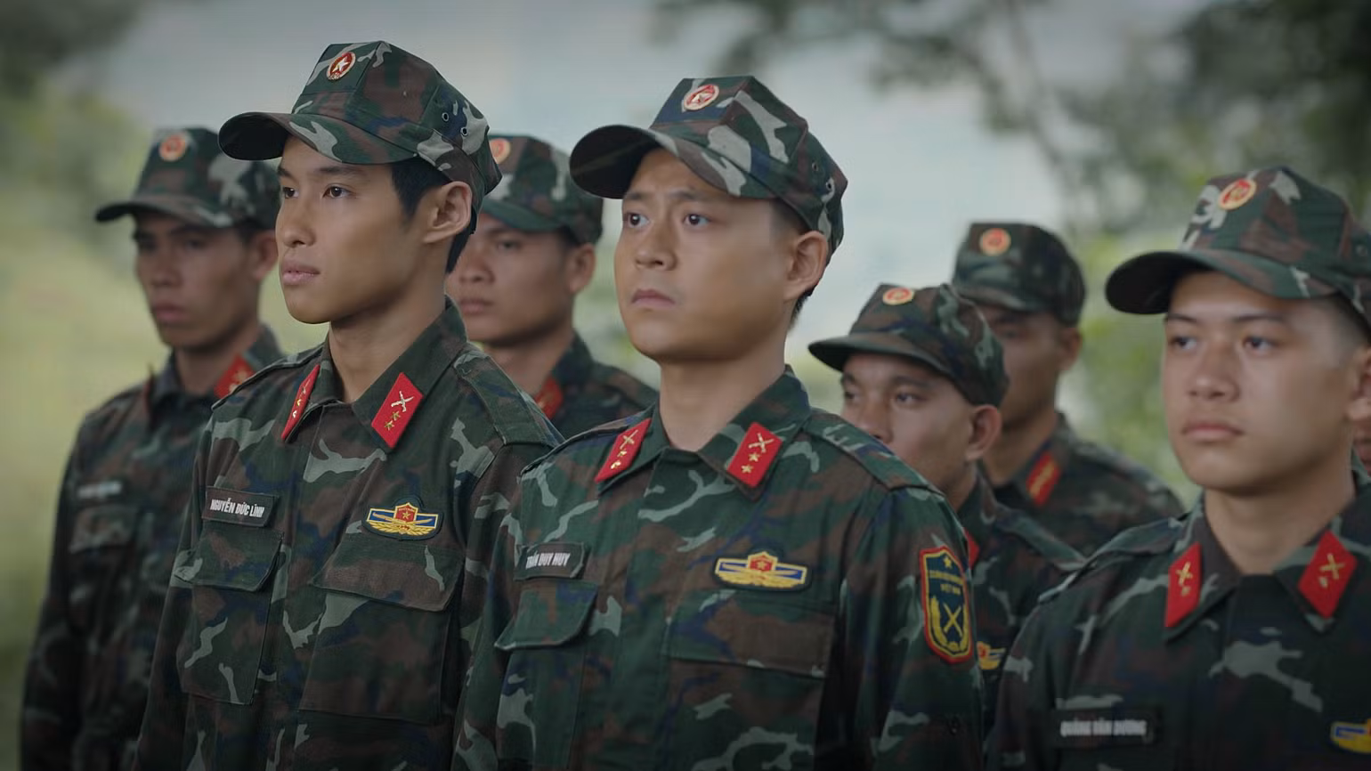 Phim vẽ nên chân dung về những người lính thời bình.
