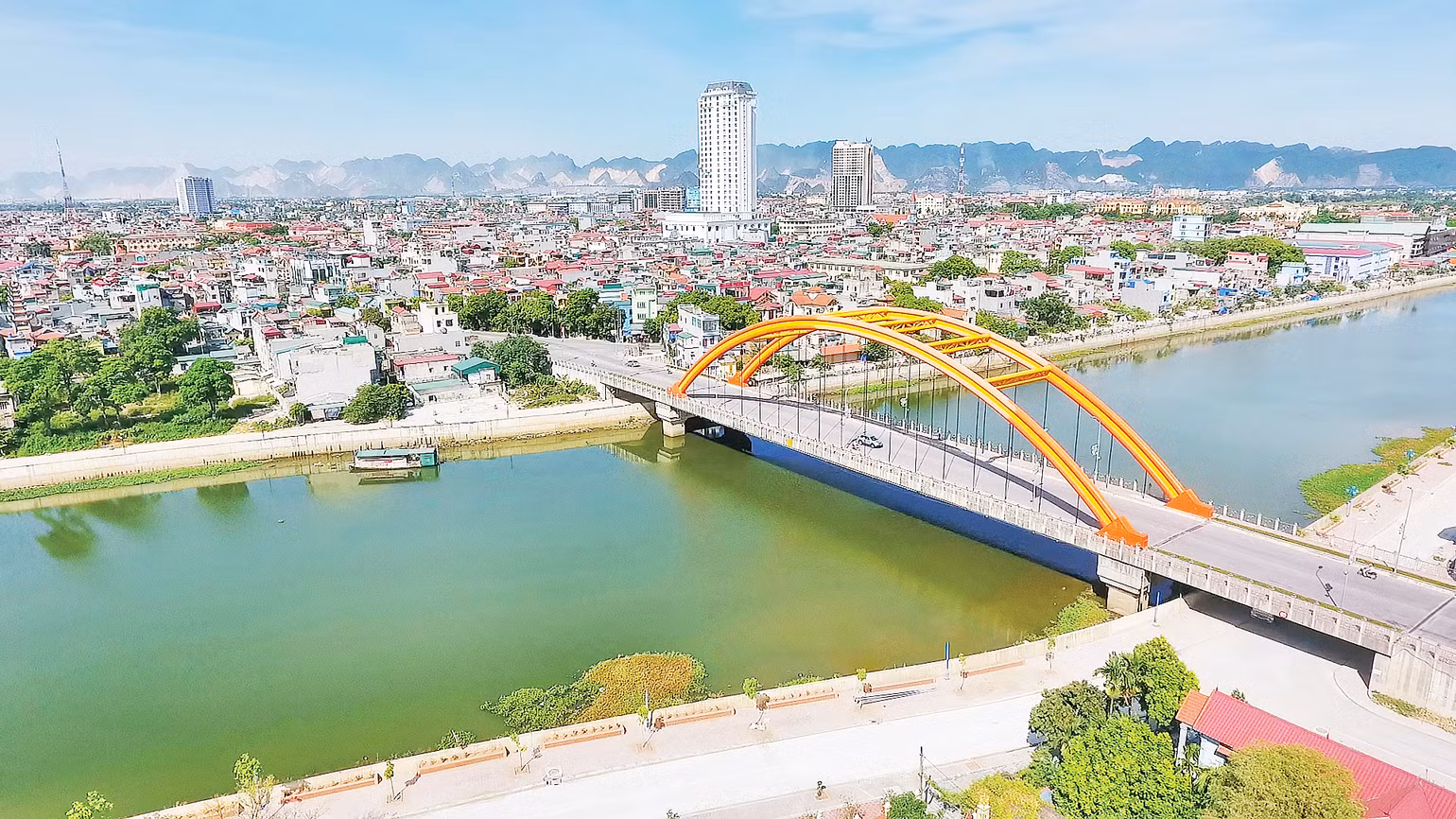 Một góc thành phố Phủ Lý