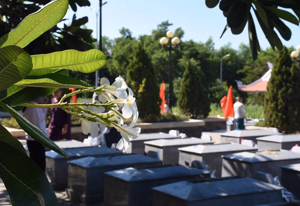 Tháng bảy trắng ngần hoa sứ…