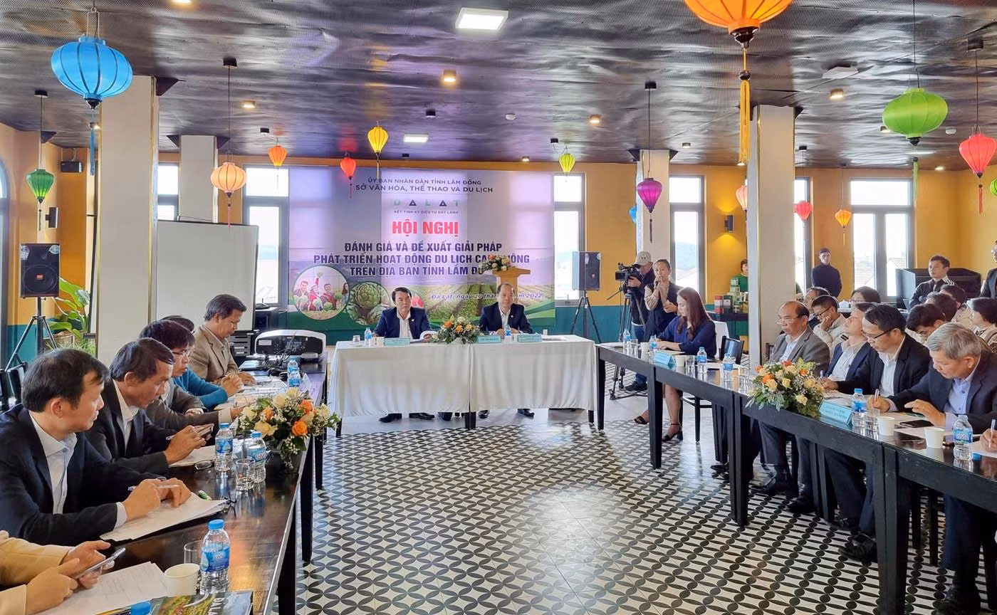 Quang cảnh hội nghị.