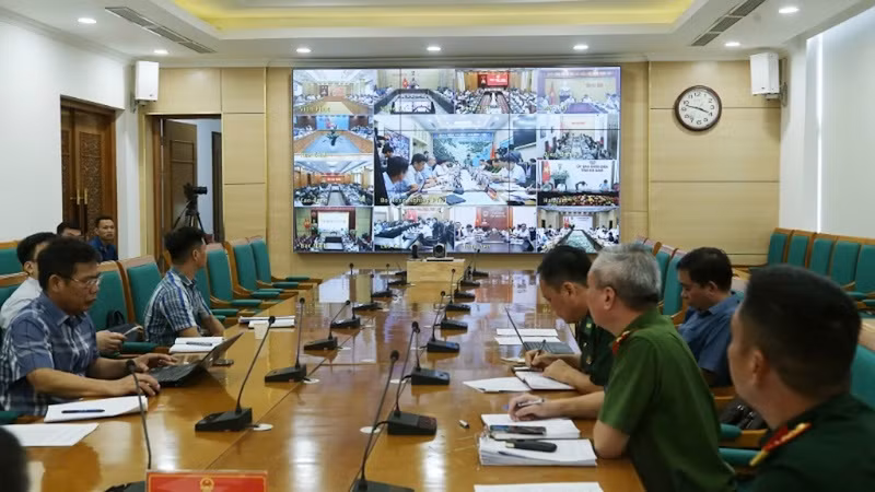 Tỉnh Quảng Ninh tham dự họp trực tuyến ứng phó với bão số 3.