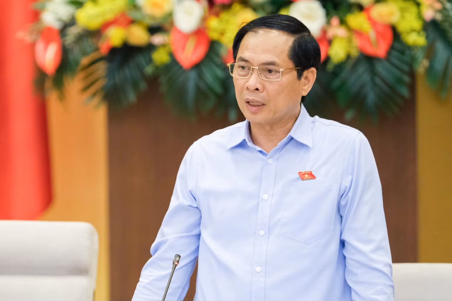 Bộ trưởng Ngoại giao Bùi Thanh Sơn.