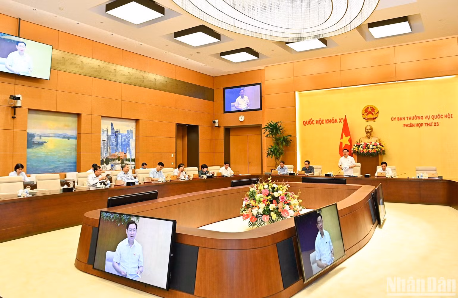 Quang cảnh phiên bế mạc. (Ảnh: DUY LINH)