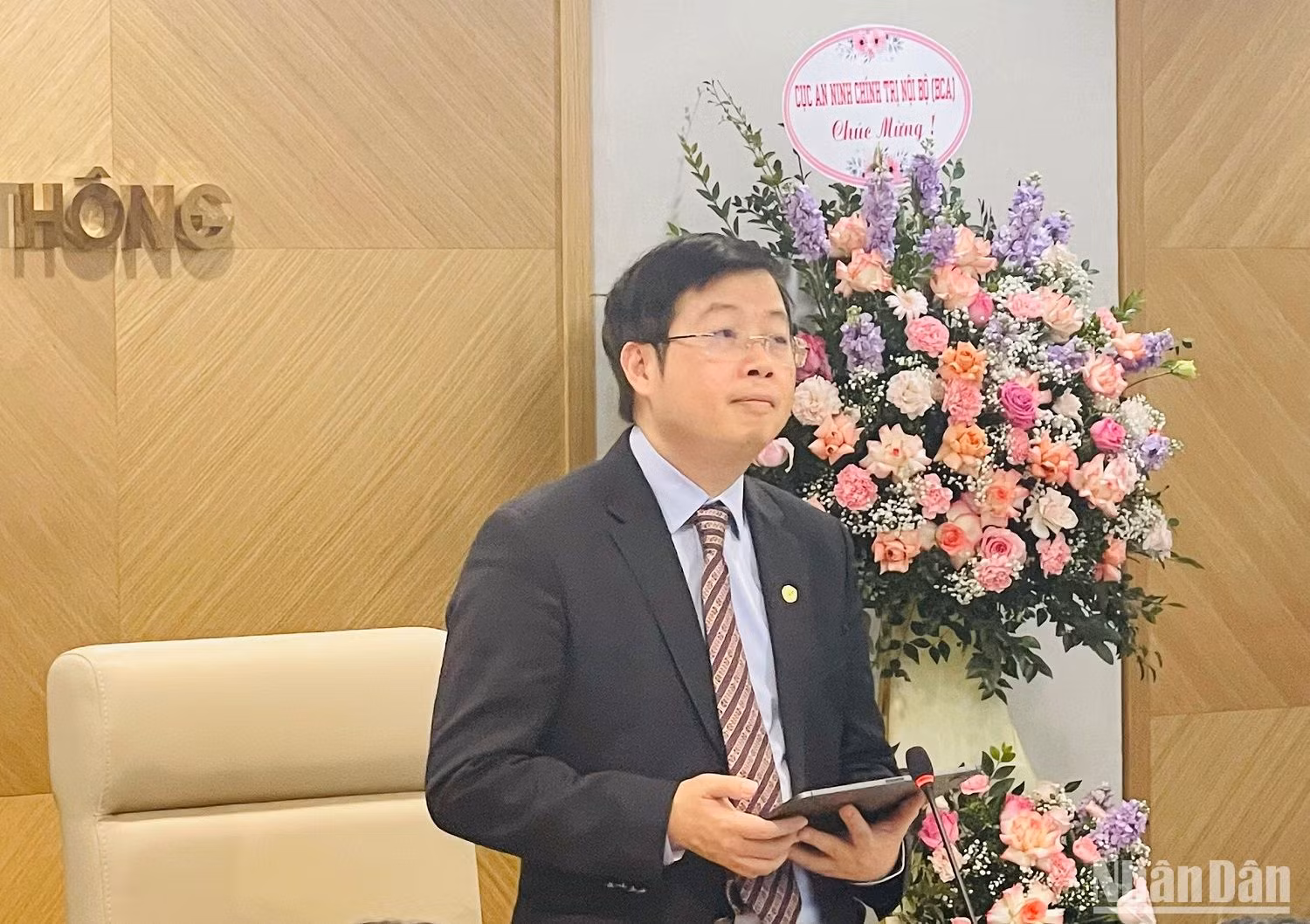 Thứ trưởng Thông tin và Truyền thông Nguyễn Thanh Lâm phát biểu tại Hội nghị. Thứ trưởng Thông tin và Truyền thông Nguyễn Thanh Lâm phát biểu tại Hội nghị.