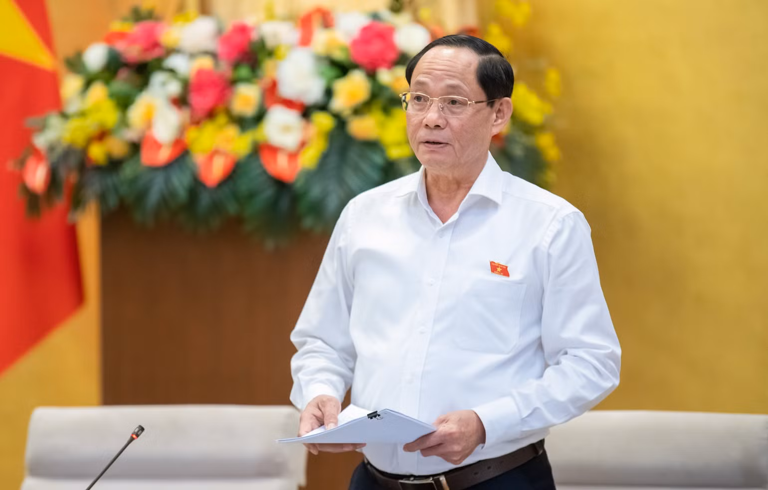 Phó Chủ tịch Quốc hội Trần Quang Phương.