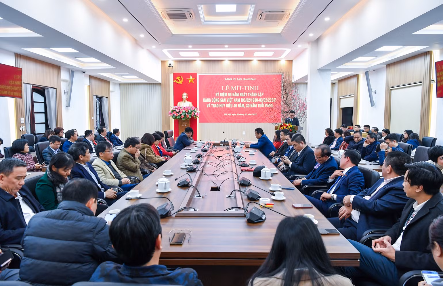 Quang cảnh Lễ mít-tinh. (Ảnh: THÀNH ĐẠT) Quang cảnh Lễ mít-tinh. (Ảnh: THÀNH ĐẠT)