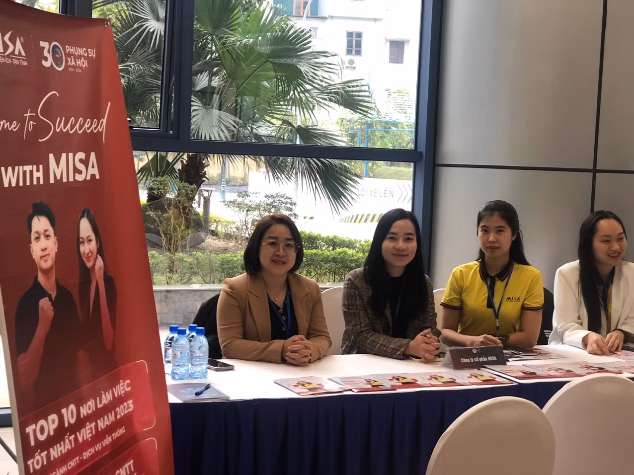 Công ty Cổ phần MISA tham gia tư vấn, tuyển dụng tại NCT Job Fair 2024. Công ty Cổ phần MISA tham gia tư vấn, tuyển dụng tại NCT Job Fair 2024.