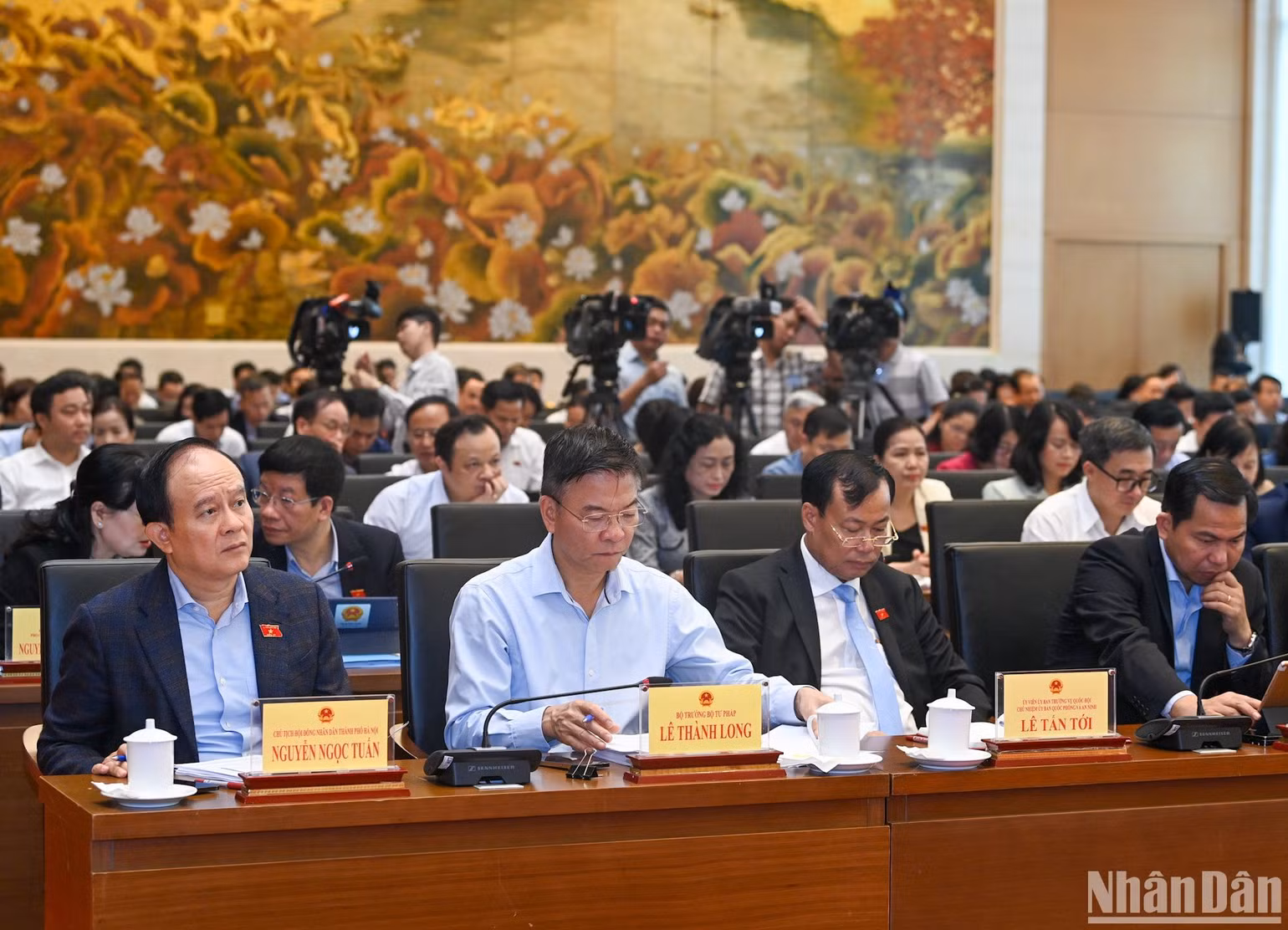 Các đại biểu dự hội nghị. (Ảnh: DUY LINH) Các đại biểu dự hội nghị. (Ảnh: DUY LINH)
