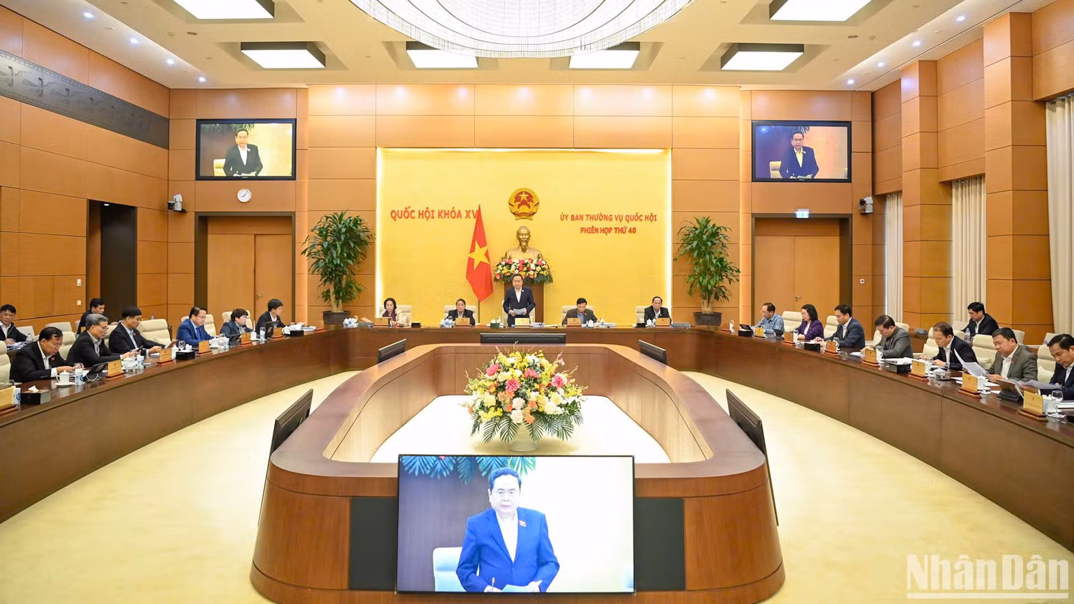 Quang cảnh phiên họp. (Ảnh: DUY LINH) Quang cảnh phiên họp. (Ảnh: DUY LINH)