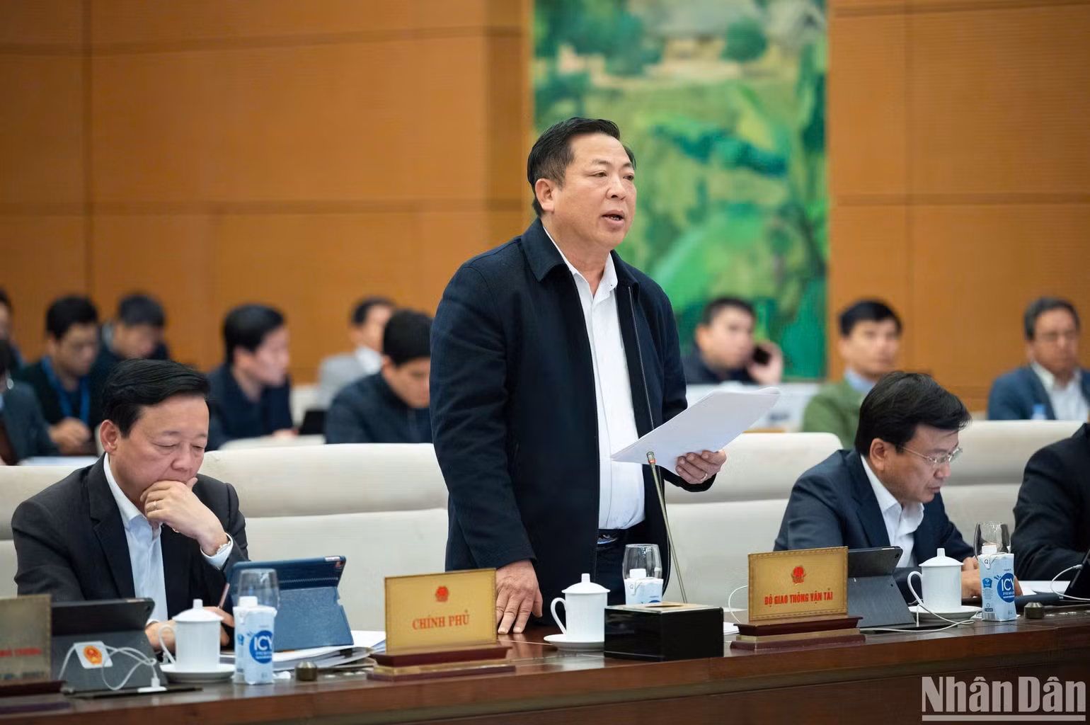 Bộ trưởng Giao thông vận tải Trần Hồng Minh. (Ảnh: DUY LINH) Bộ trưởng Giao thông vận tải Trần Hồng Minh. (Ảnh: DUY LINH)
