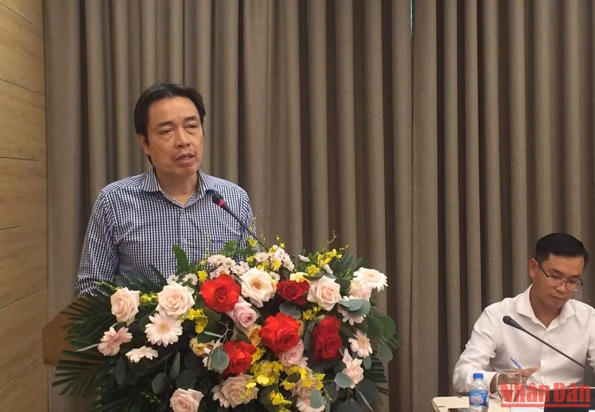 Cục trưởng Cục Trẻ em Đặng Hoa Nam phát biểu tại lễ phát động.