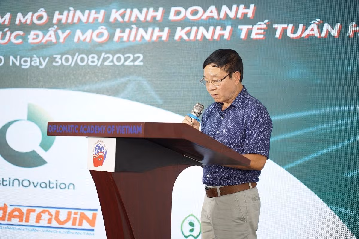 Ông Ngô Tiến Lợi - đại diện nhà tài trợ USAID phát biểu. (Ảnh: BTC) Ông Ngô Tiến Lợi - đại diện nhà tài trợ USAID phát biểu. (Ảnh: BTC)