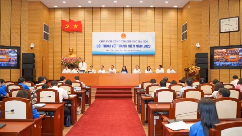 Quang cảnh hội nghị.