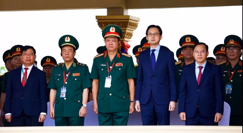 Đoàn đại biểu Việt Nam tham dự sự kiện (Ảnh: SƠN XINH)