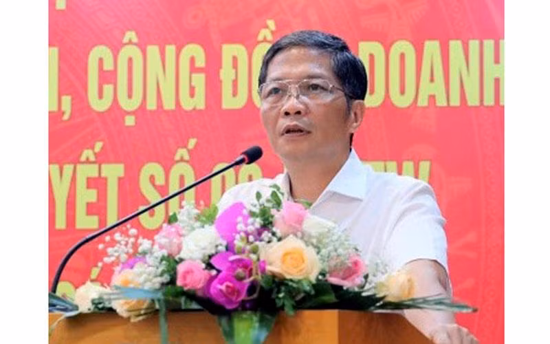 Đồng chí Trần Tuấn Anh, Ủy viên Bộ Chính trị, Trưởng Ban Kinh tế Trung ương.