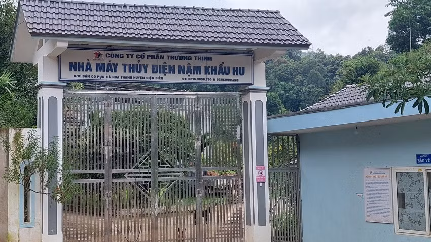 Nhà máy Thủy điện Nậm Khẩu Hu. Nhà máy Thủy điện Nậm Khẩu Hu.