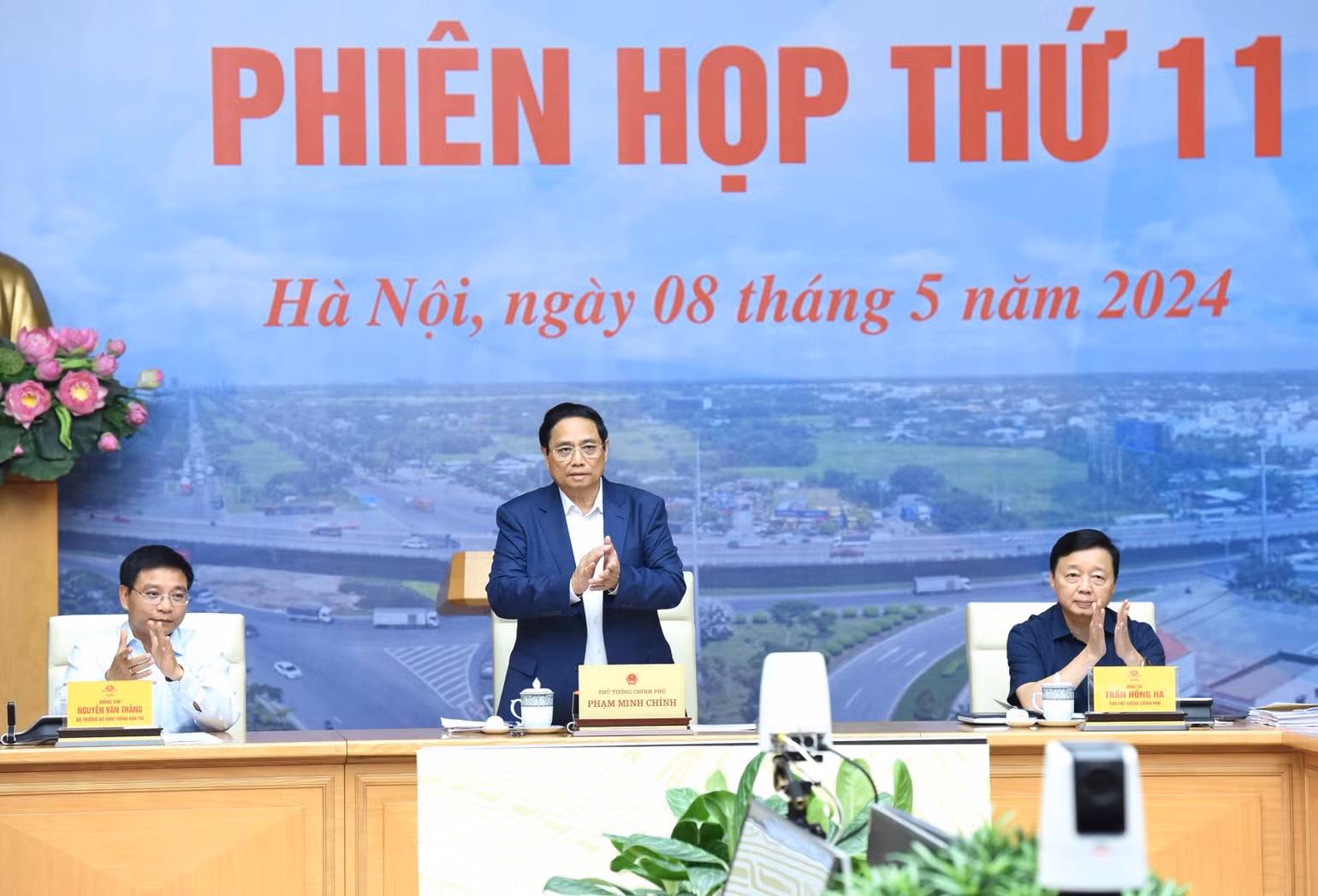 Thủ tướng Phạm Minh Chính chủ trì phiên họp thứ 11 Ban Chỉ đạo Nhà nước các công trình, dự án quan trọng quốc gia, trọng điểm ngành giao thông vận tải. Thủ tướng Phạm Minh Chính chủ trì phiên họp thứ 11 Ban Chỉ đạo Nhà nước các công trình, dự án quan trọng quốc gia, trọng điểm ngành giao thông vận tải.