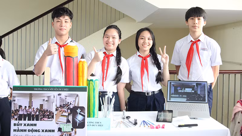 Chương trình giúp các em tự tin, năng động hơn.