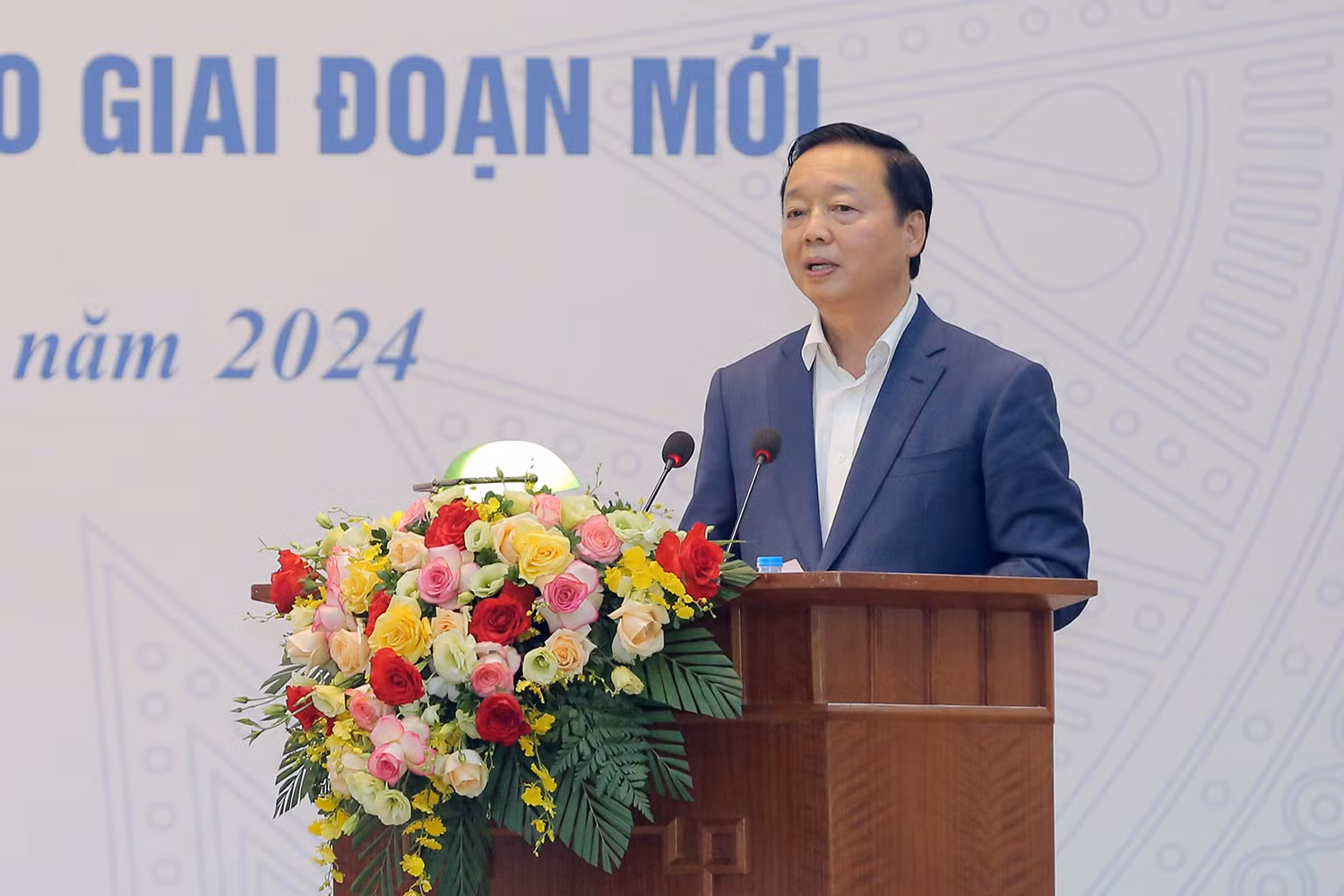 : Phó Thủ tướng Chính phủ Trần Hồng Hà phát biểu tại Hội nghị.