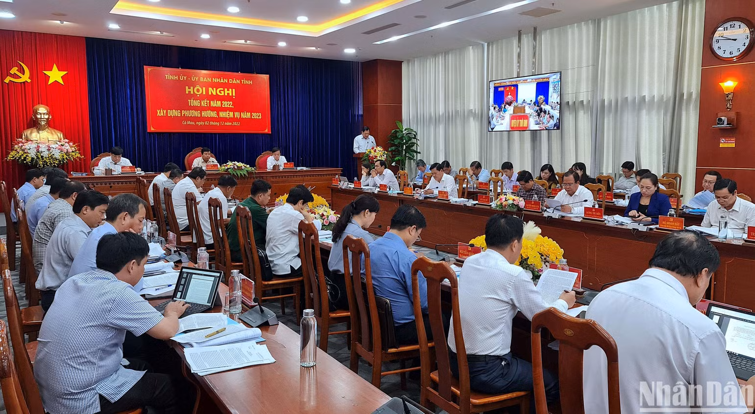 Cà Mau tổ chức hội nghị tổng kết năm 2022, xây dựng phương hướng, nhiệm vụ năm 2023.