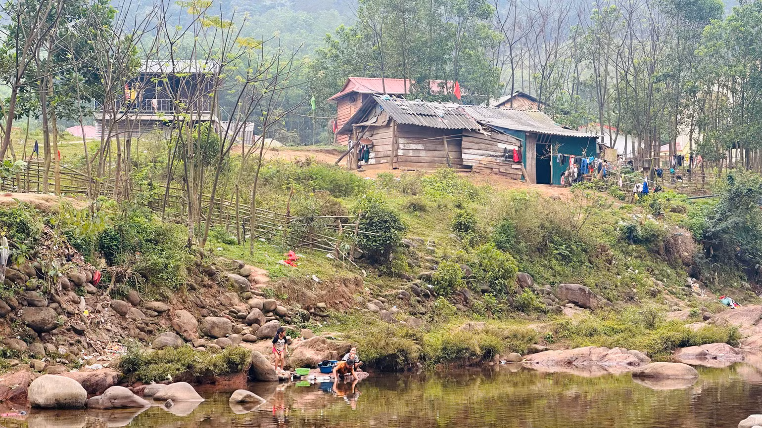 Nhịp sống bình yên, mộc mạc.
