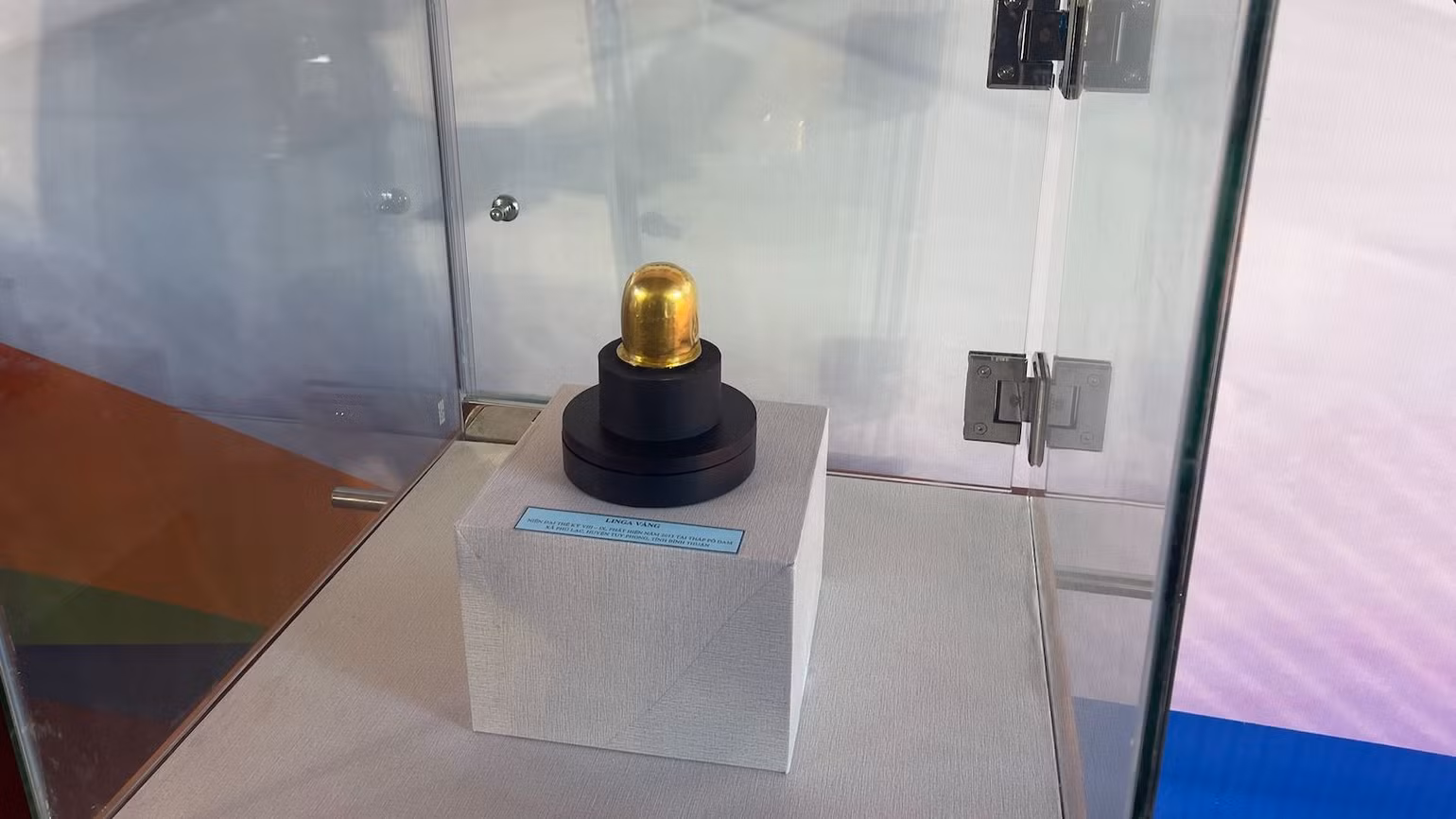 Hiện vật Linga được công nhận bảo vật quốc gia.