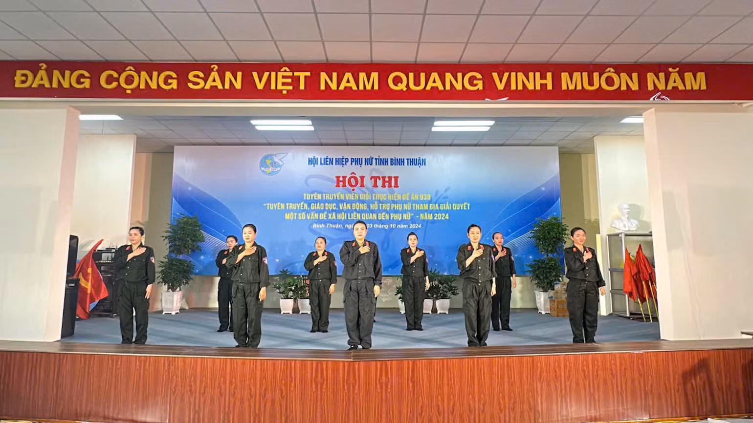 Đội Công an tỉnh Bình Thuận tham dự hội thi. Đội Công an tỉnh Bình Thuận tham dự hội thi.