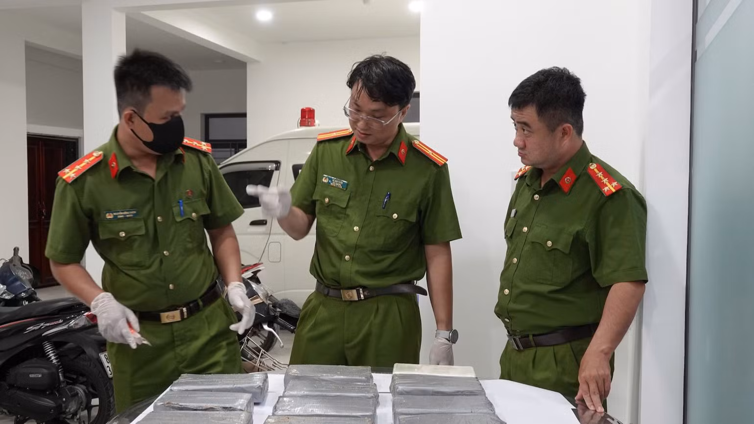 Công an Bình Thuận triệt phá, thu giữ nhiều ma túy.