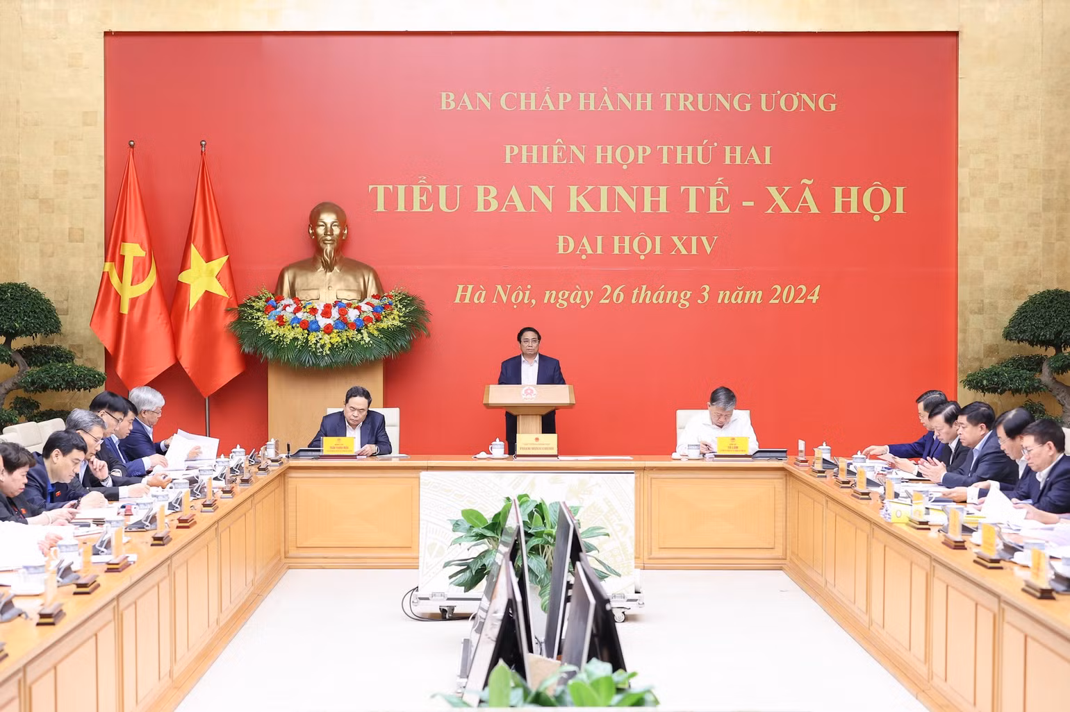 Quang cảnh Phiên họp. (Ảnh: TRẦN HẢI)