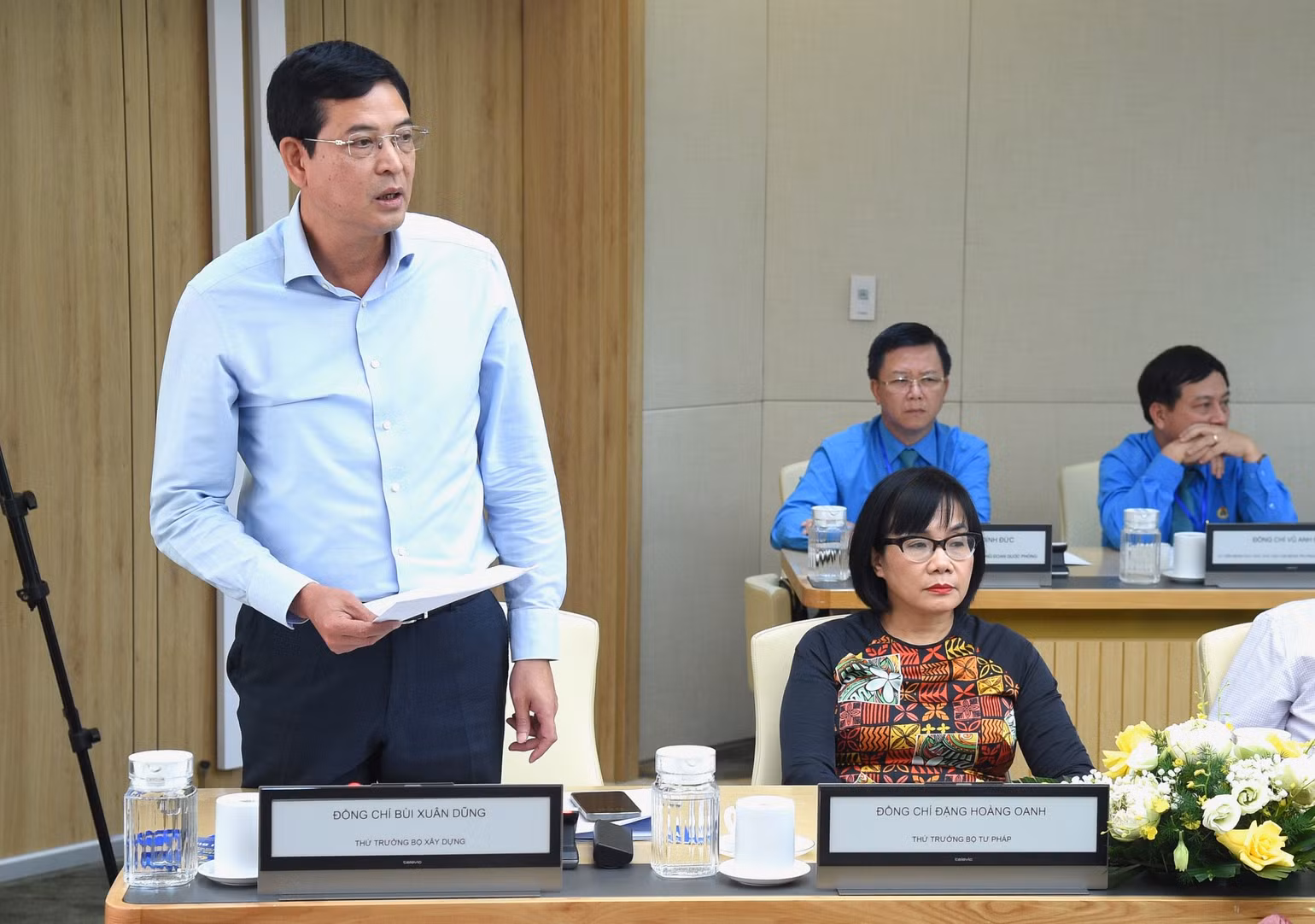 [Ảnh] Thủ tướng dự Hội nghị đánh giá việc thực hiện quy chế công tác giữa Chính phủ với Tổng Liên đoàn Lao động Việt Nam ảnh 6