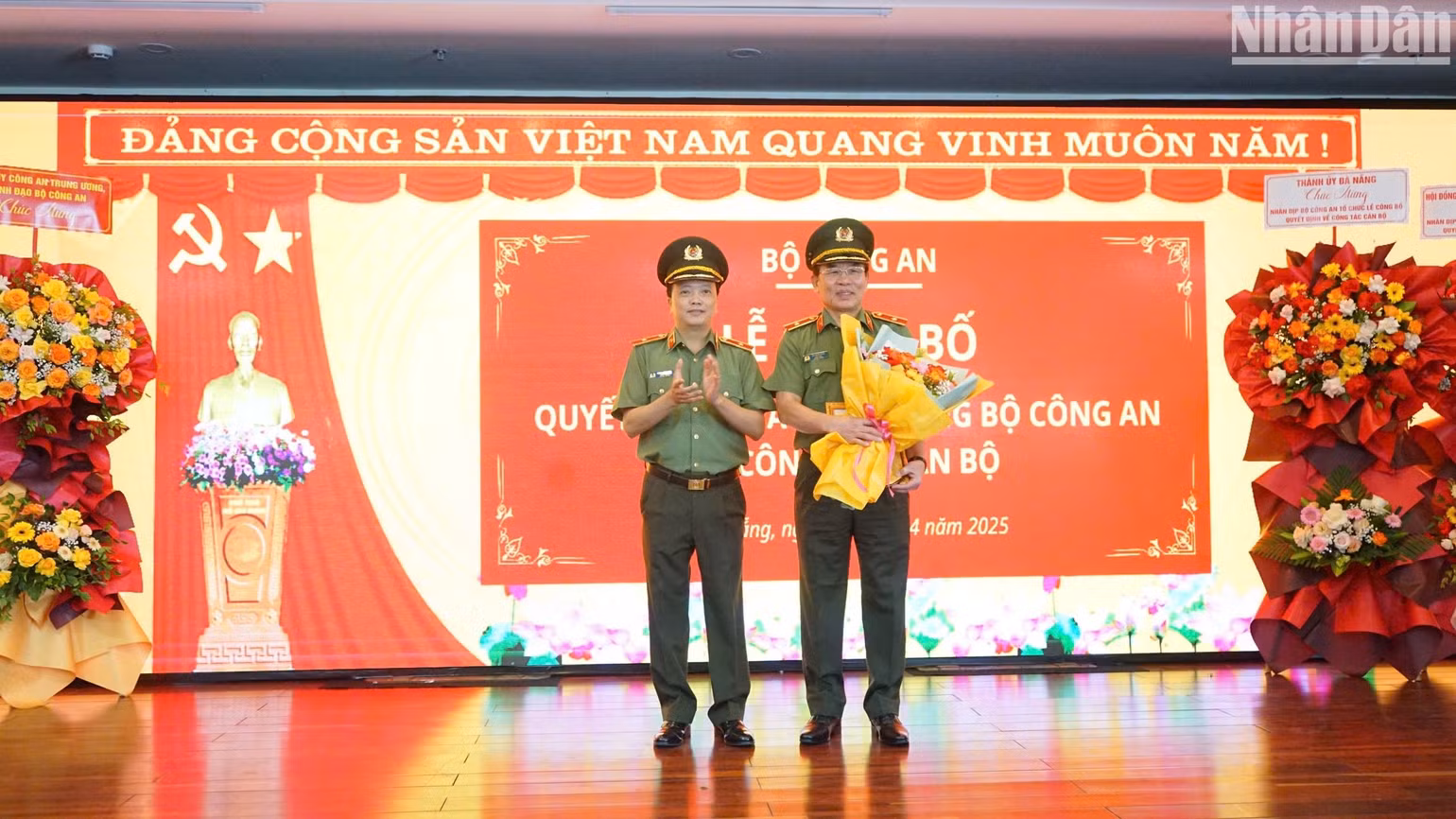 Thiếu tướng Vũ Xuân Viên, Giám đốc Công an Đà Nẵng, nghỉ hưu từ ngày 1/5/2025. (Ảnh: ANH ĐÀO)