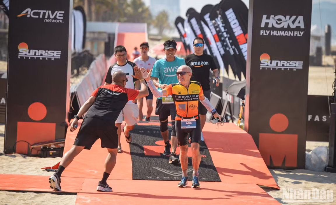 Giải IRONMAN 70.3 Việt Nam 2025 sẽ chính thức trở lại thành phố Đà Nẵng từ ngày 9-11/5. (Ảnh: ANH ĐÀO)