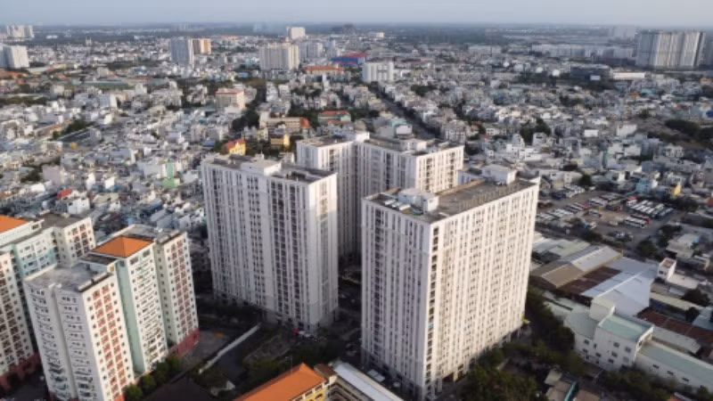 Dự án nhà ở xã hội tại quận Bình Tân, Thành phố Hồ Chí Minh.