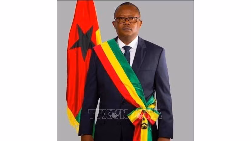 Tổng thống nước Cộng hòa Guinea-Bissau Umaro Sissoco Embaló. (Ảnh: TTXVN)