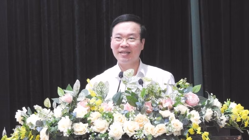 Đồng chí Võ Văn Thưởng: Đổi mới công tác tiếp xúc cử tri, xây dựng pháp luật phải thật sự chất lượng, hiệu quả... là “ý Đảng, lòng dân”