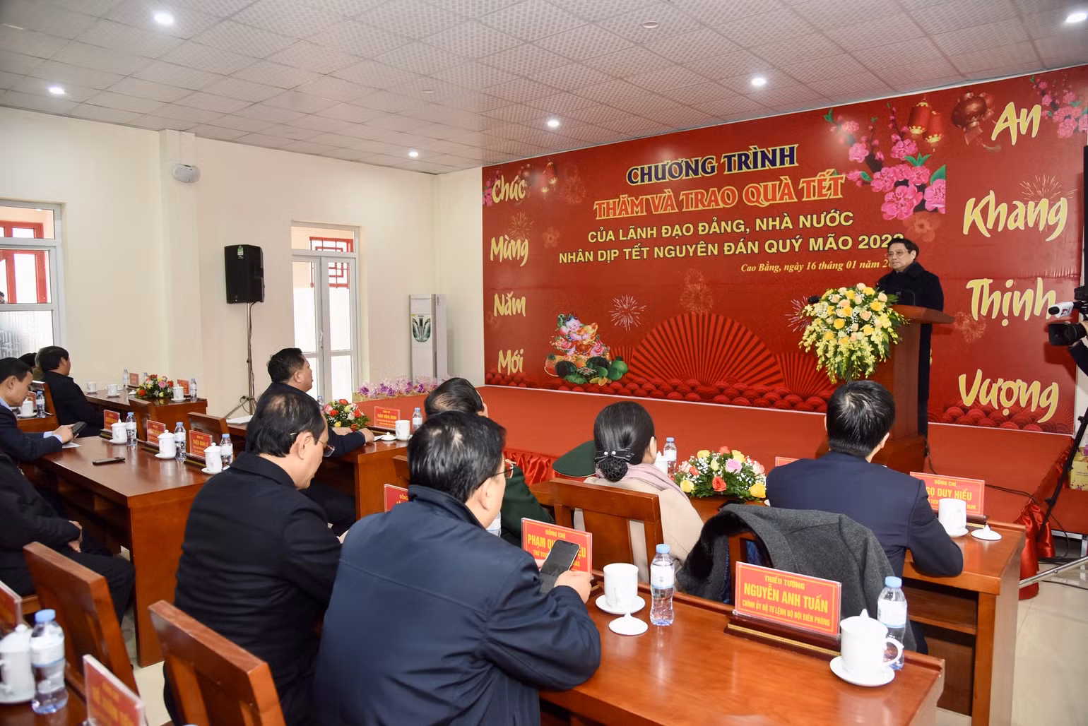 Thủ tướng Phạm Minh Chính phát biểu tại chương trình. (Ảnh: Trần Hải) Thủ tướng Phạm Minh Chính phát biểu tại chương trình. (Ảnh: Trần Hải)