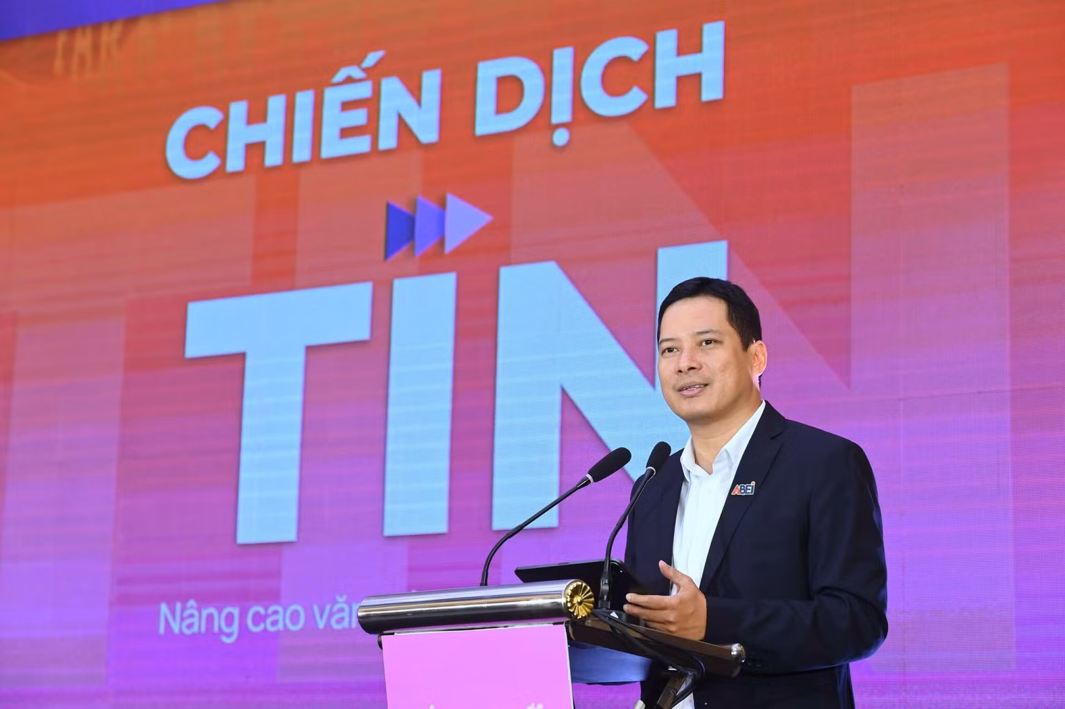 Ông Lê Quang Tự Do, Cục trưởng Cục Phát thanh, truyền hình và thông tin điện tử phát biểu. Ông Lê Quang Tự Do, Cục trưởng Cục Phát thanh, truyền hình và thông tin điện tử phát biểu.