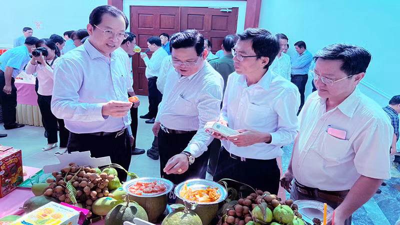 Nông thôn mới giúp nâng cao giá trị hàng hoá nông sản Sóc Trăng.