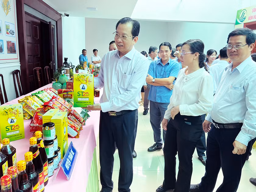 Nông sản Sóc Trăng có uy tín cao trong và ngoài nước nhờ thực hiện quy trình sản xuất an toàn Nông sản Sóc Trăng có uy tín cao trong và ngoài nước nhờ thực hiện quy trình sản xuất an toàn