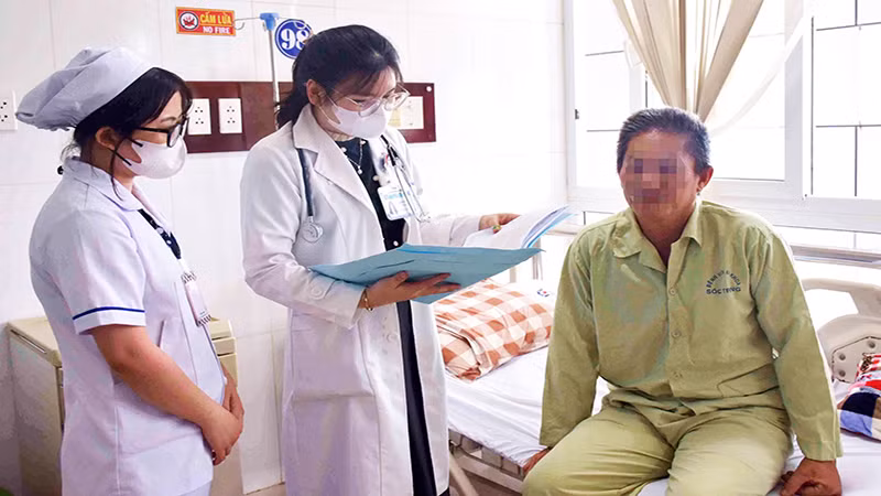 Ông T.K.N. đã hoàn toàn bình phục sau khi được cấp cứu điều trị kịp thời