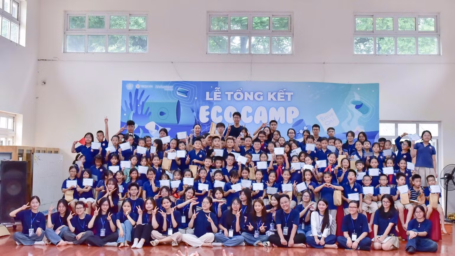 Đây là lần đầu tiên trại hè ECO CAMP được dự án EcoStain tổ chức.