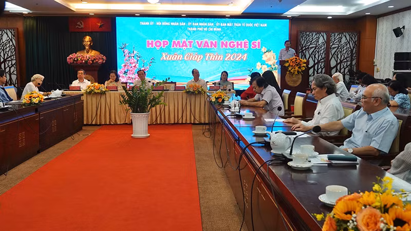 Toàn cảnh buổi gặp gỡ.