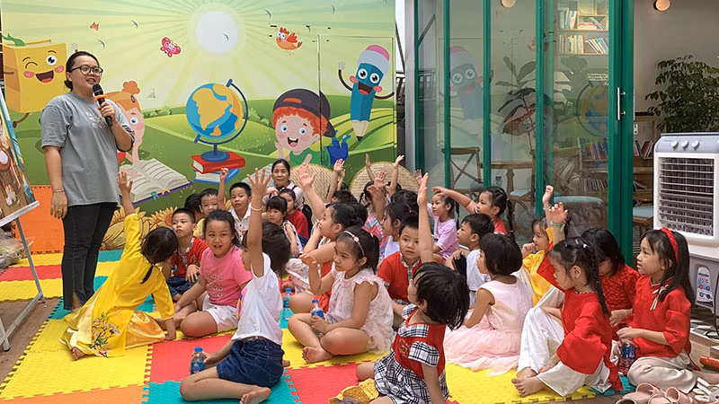 Nhiều hoạt động đa dạng diễn ra thường xuyên tại Đường Sách thành phố Thủ Đức.