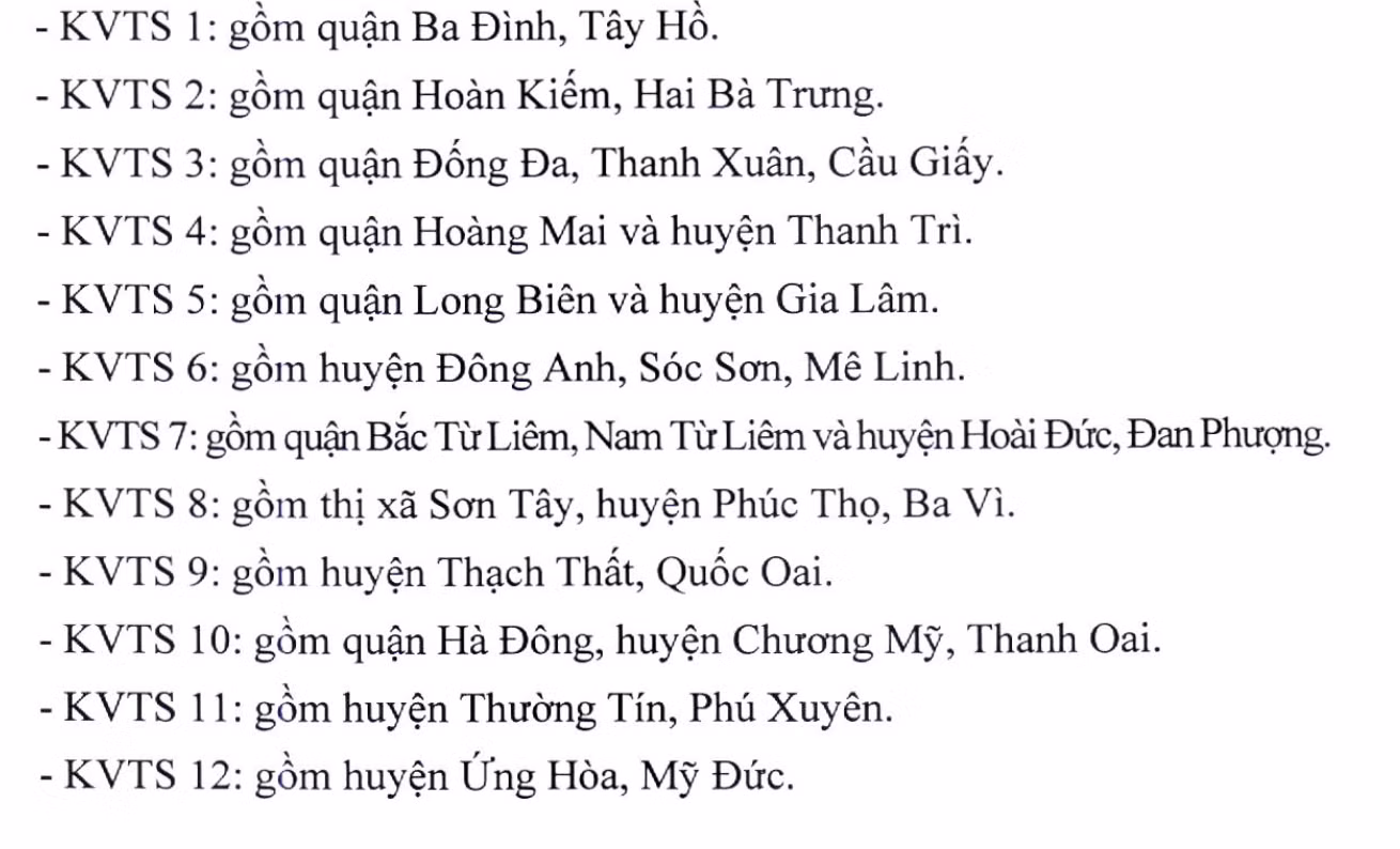 12 khu vực tuyển sinh vào lớp 10 năm học 2023-2024, theo địa giới hành chính quận, huyện, thị xã. 12 khu vực tuyển sinh vào lớp 10 năm học 2023-2024, theo địa giới hành chính quận, huyện, thị xã.